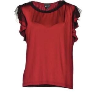 Just Cavalli sleeveless blouse Red size 8